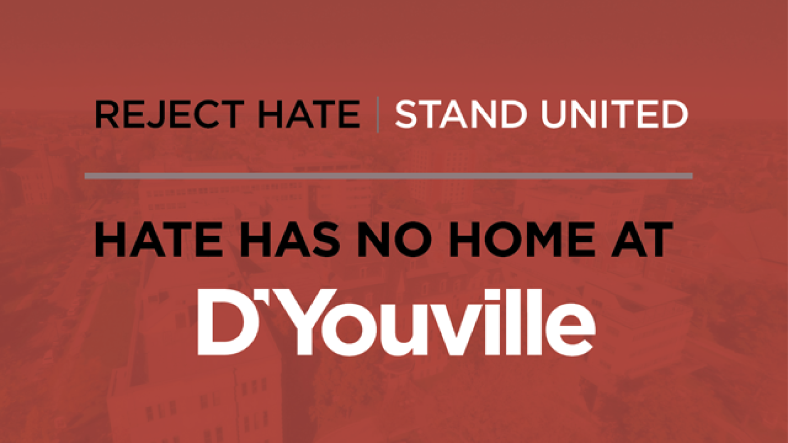 DâYouville President Clemo and Campus Community Condemn Pittsburgh Synagogue Attack