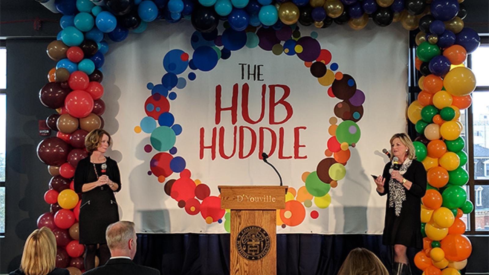 Hub Huddle Showcases Community Improvement