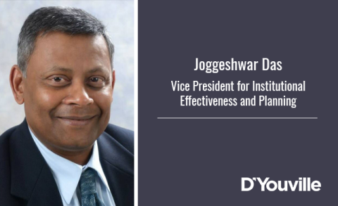 DâYouville Hires Joggeshwar Das as Vice President for Institutional Effectiveness and Planning